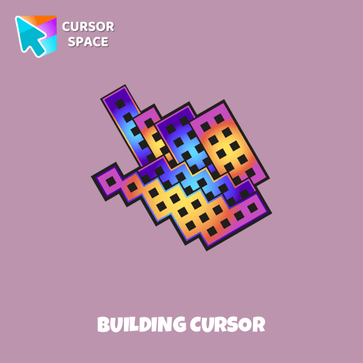 Building cursor pointer cursor